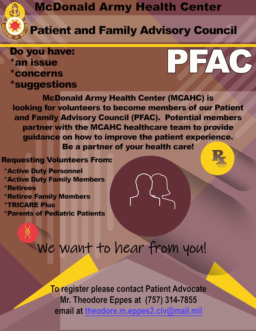 Patient and Family Advisory Council