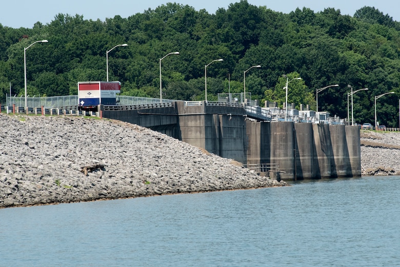 Bell Road is closing at J. Percy Priest Dam from 7:30 a.m. to 3:30 p.m. Friday, Aug. 6, 2021, while the U.S. Army Corps of Engineers Nashville District conducts a bridge inspection. (USACE Photo by Lee Roberts)