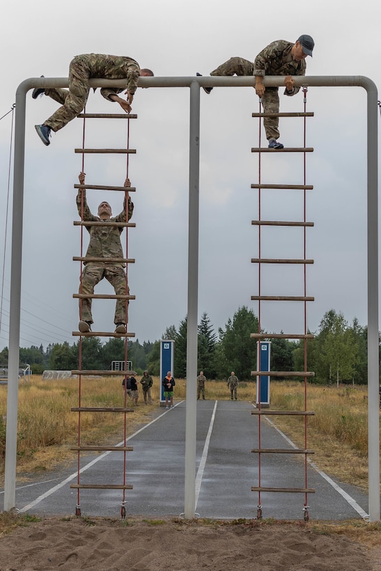 Interallied Confederation of Reserve Officers military competition training event in Finland
