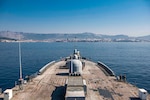The Blue Ridge-class command and control ship USS Mount Whitney (LCC 20) and staff make port in Split, Croatia, July 30, 2021. Mount Whitney is the U.S. Sixth Fleet flagship, homeported in Gaeta, and operates with a combined crew of U.S. Sailors and Military Sealift Command civil service mariners.