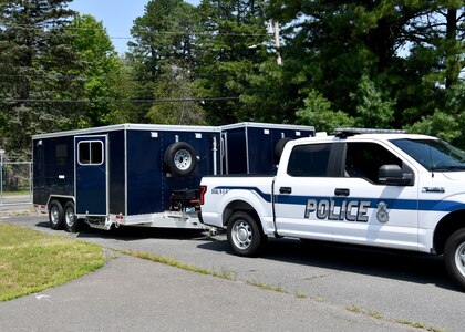 The 104th Security Forces Squadron received two domestic operations trailers in June to help fulfill its mission of responding anywhere it is needed. The multipurpose trailers can equip a 13-person security forces squad with command and control capability.