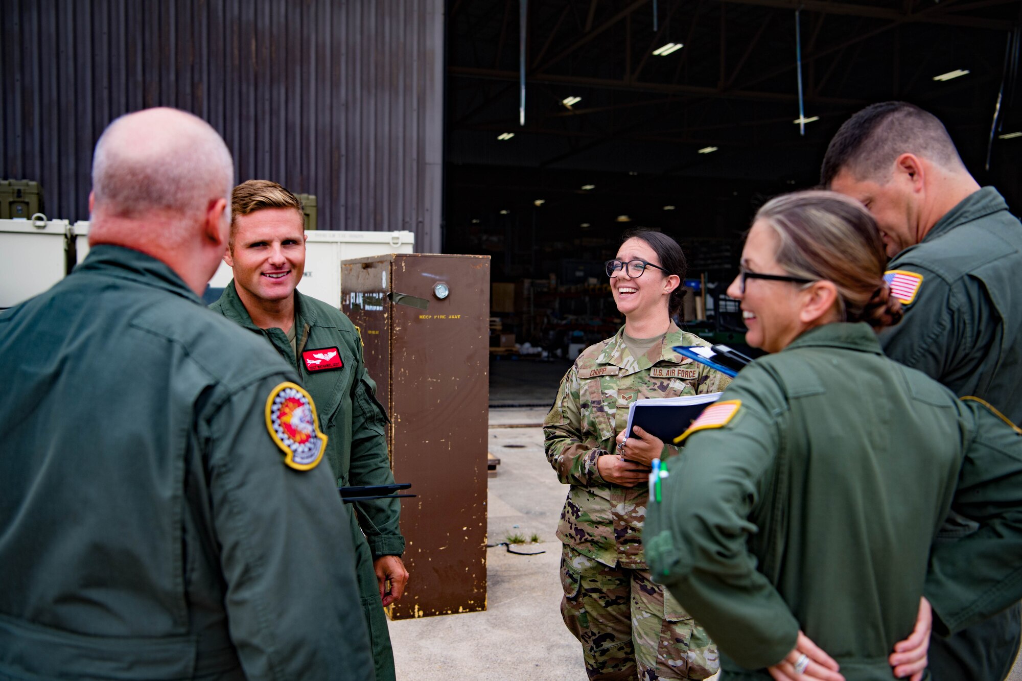 As a young girl Eva Chupp's Amish upbringing set the foundation for her life. Now Senior Airman Cupp is soaring as she trains to be an inflight refueling specialist at Grissom Air Reserve Base, Ind. (Courtesy photo/SrA. Eva Chupp)