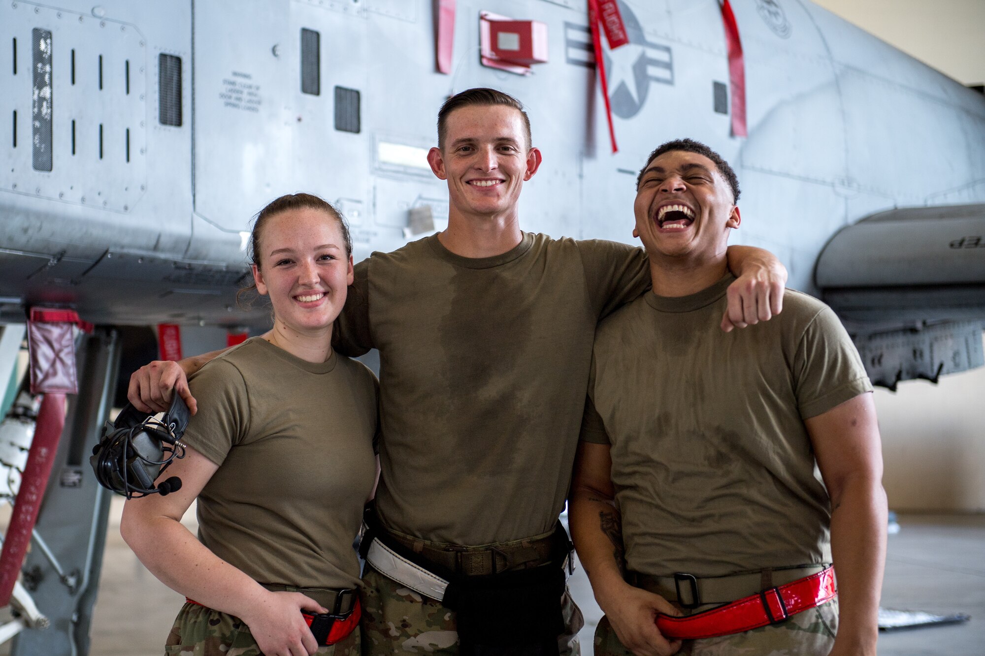 Photo of Airmen smiling