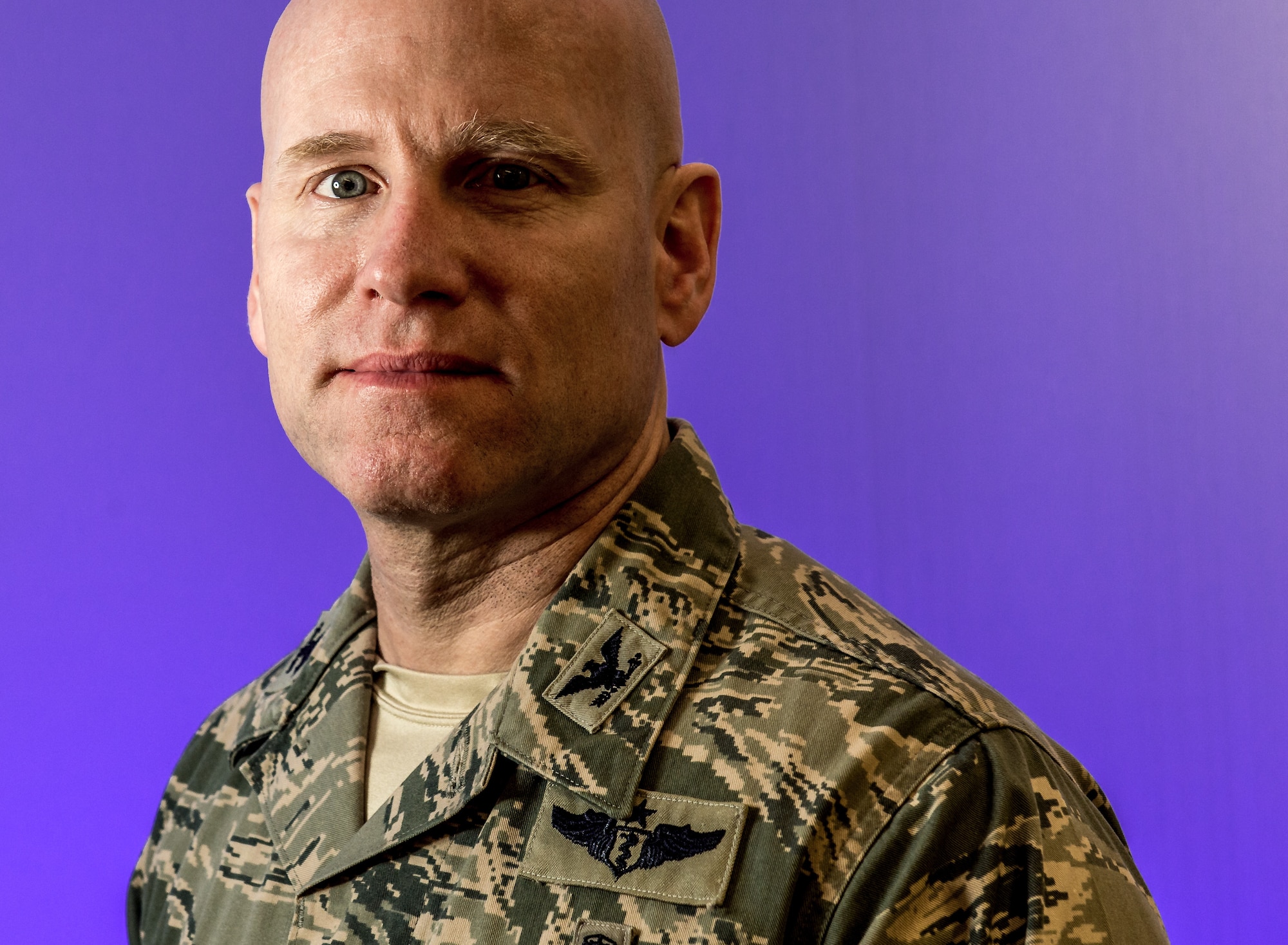 Col. Caesar Junker, director of the Wounded Warrior program for the Air Force Surgeon General