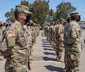 319th Expeditionary Signal Battalion farewell ceremony
