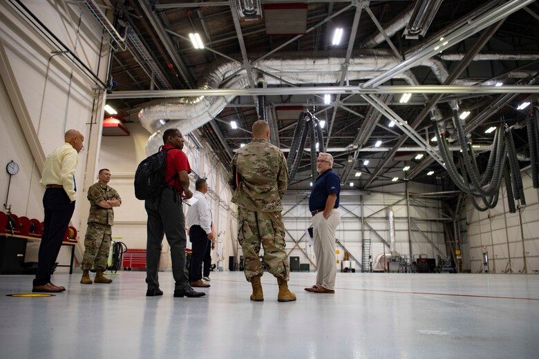 Grissom ‘emptied the tank’ in preparation for KC46 site survey