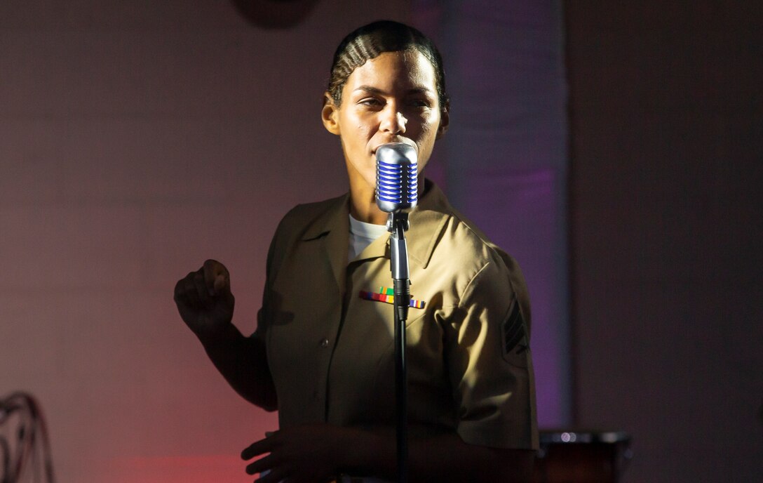 The concert provided the Marines an opportunity to engage with the community. (U.S. Marine Corps photo by Cpl. Yuritzy Gomez)