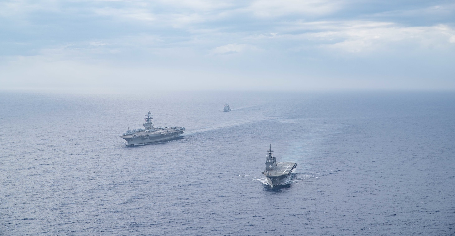 Ronald Reagan Carrier Strike Group Operates with JMSDF > Commander, U.S ...