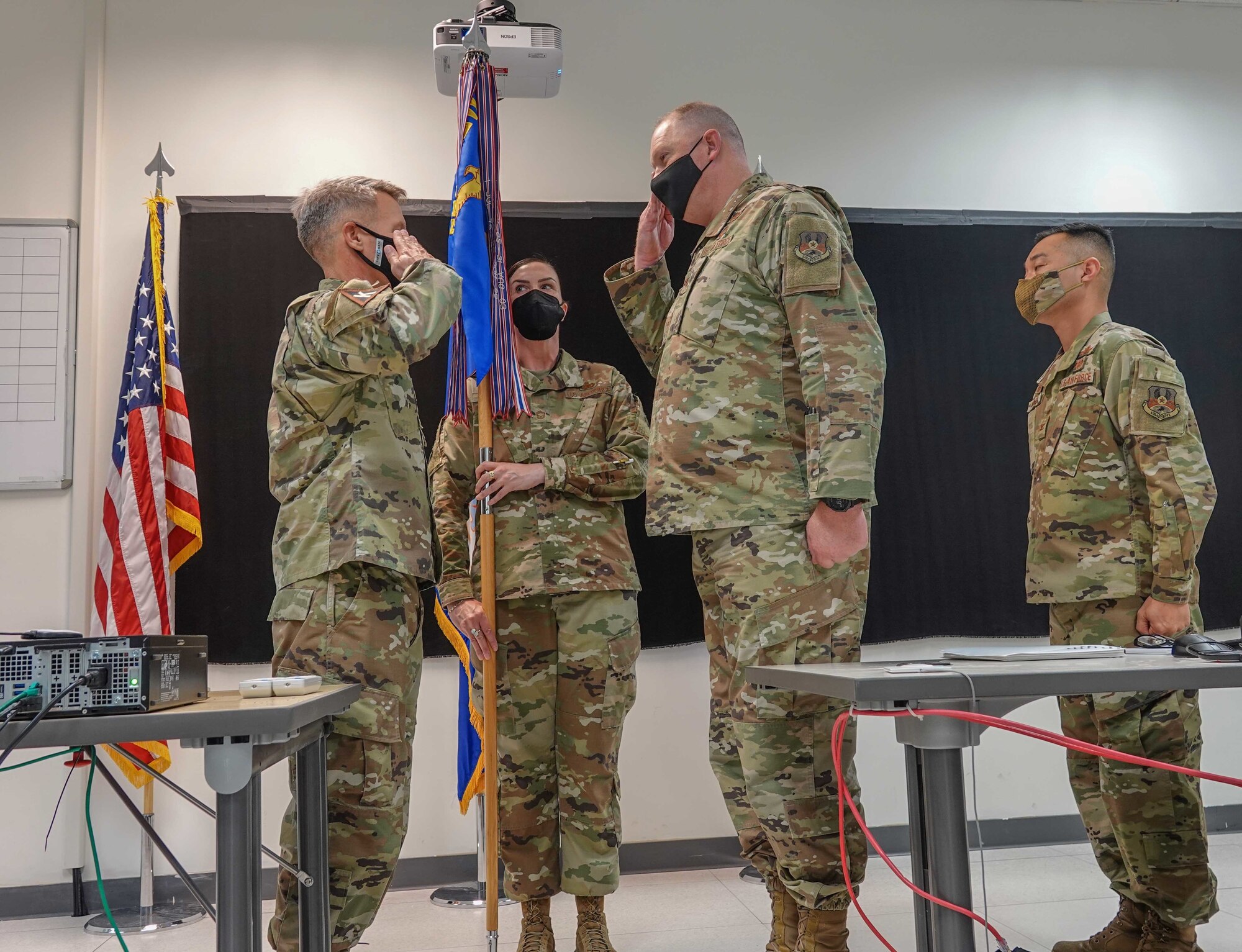 379th Expeditionary Mission Support Group Change of Command