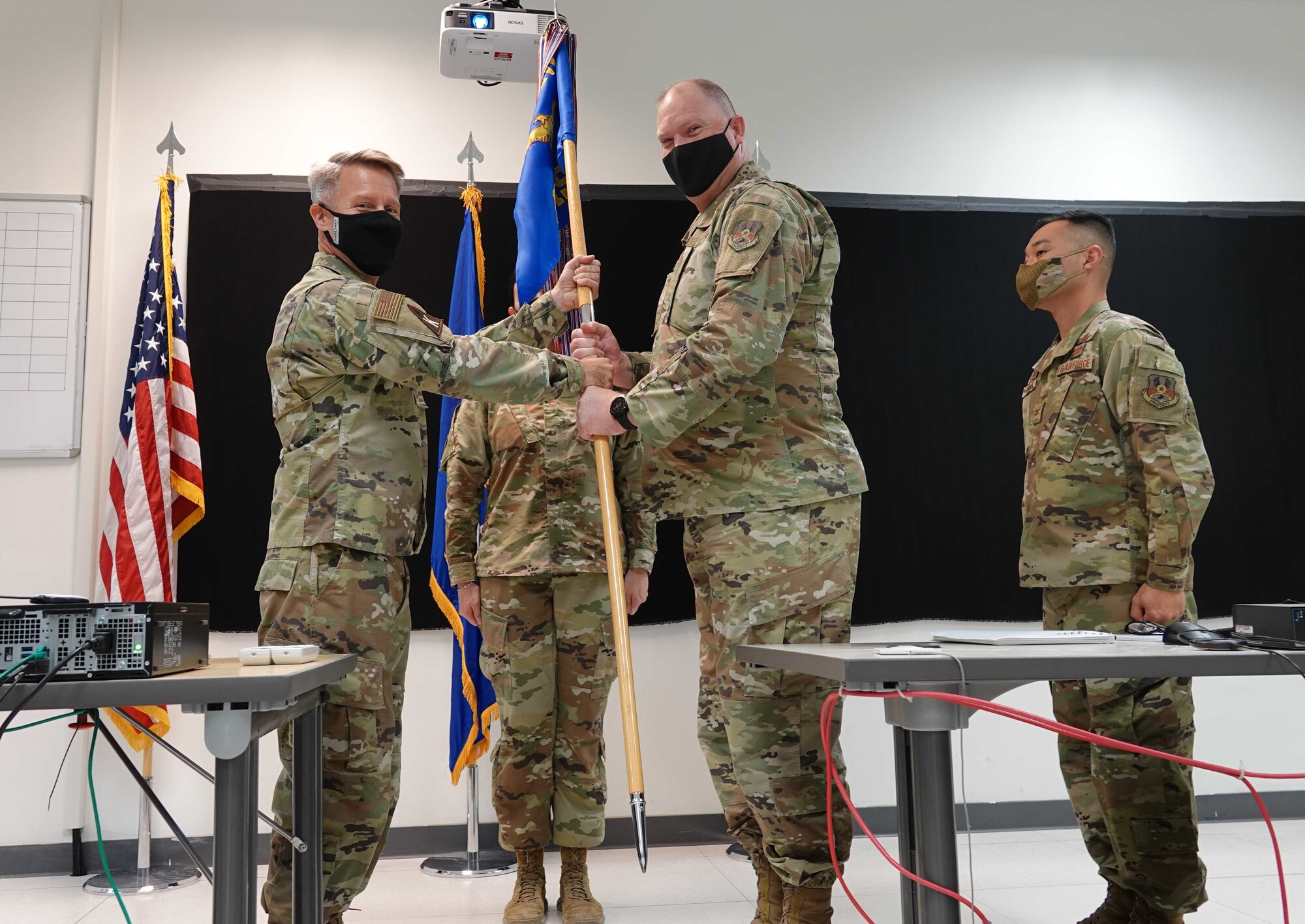 379th Expeditionary Mission Support Group Change of Command