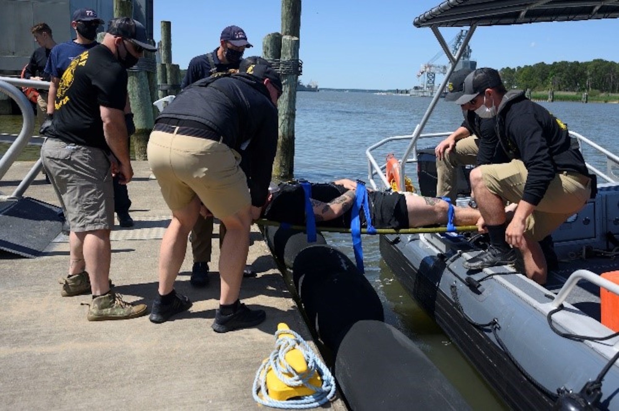 Eustis divers and emergency services conduct joint exercise