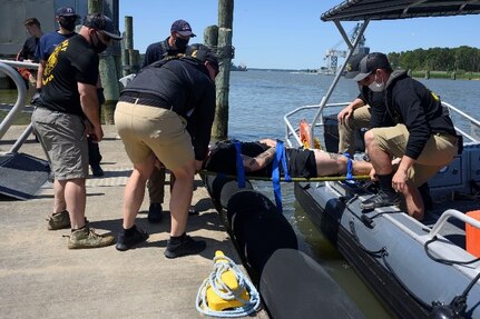 Eustis divers and emergency services conduct joint exercise