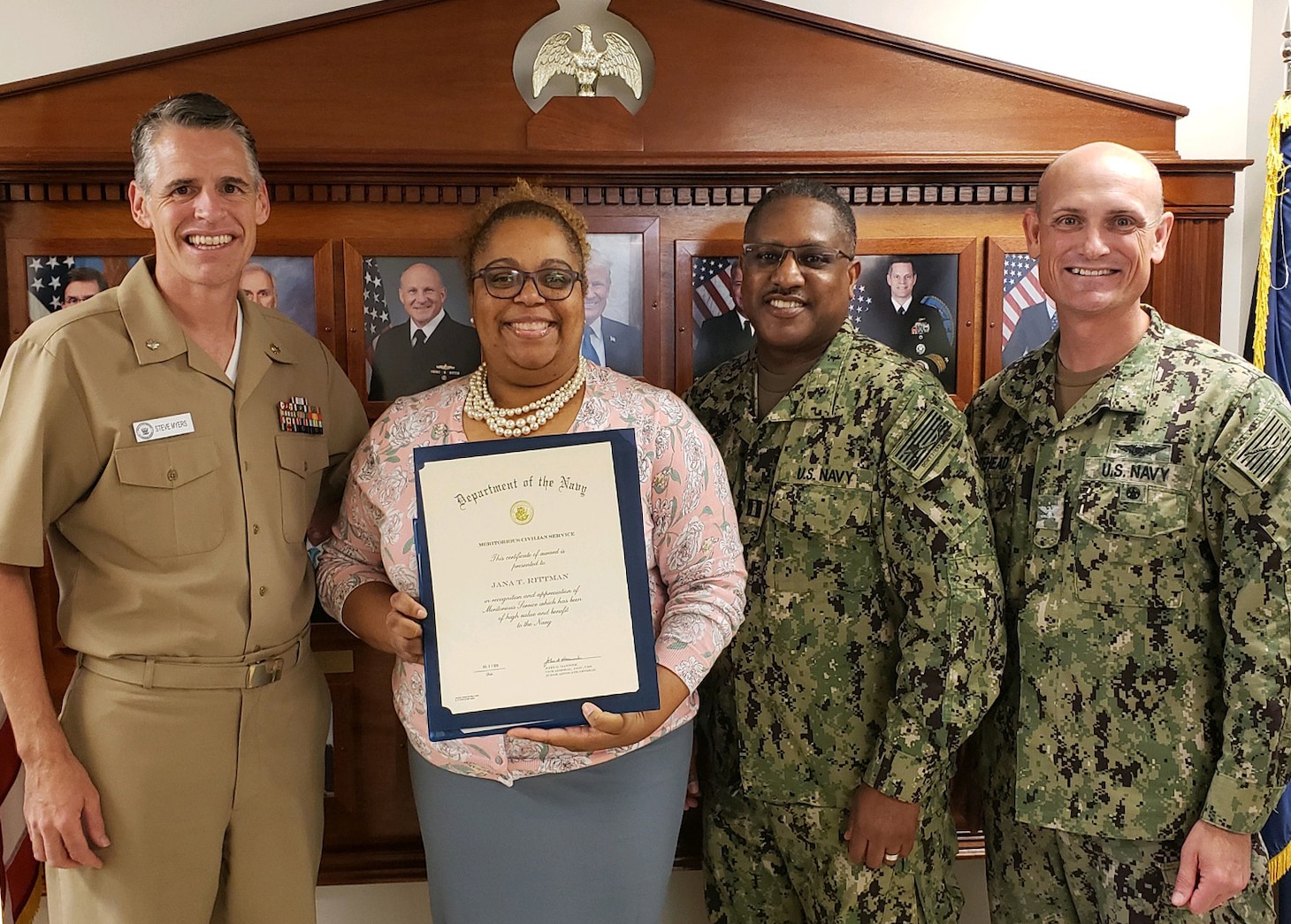 Navy Meritorious Civilian Service Award