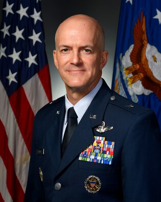 This is the official portrait of Brig. Gen. Andrew P. Hansen.