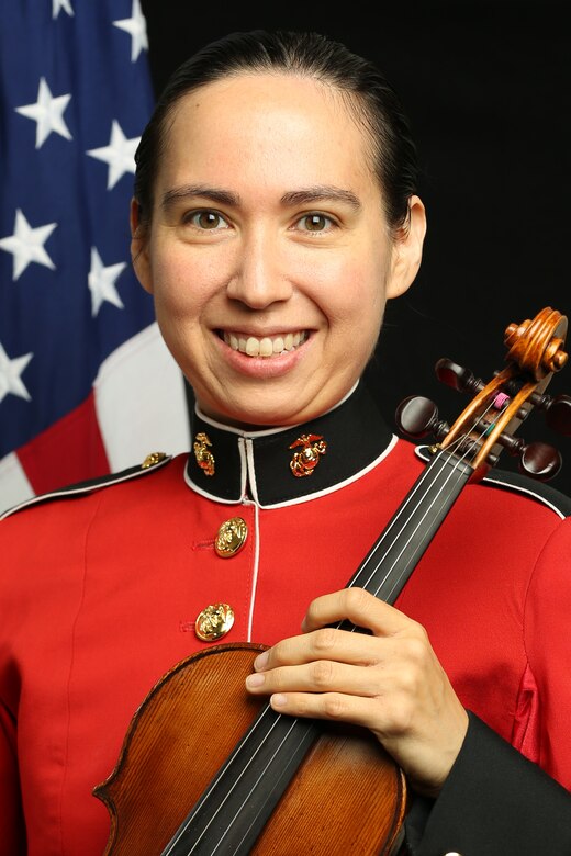 Staff Sergeant Sara Matayoshi, "The President's Own" United States Marine Chamber Orchestra Violinist, Official Portrait