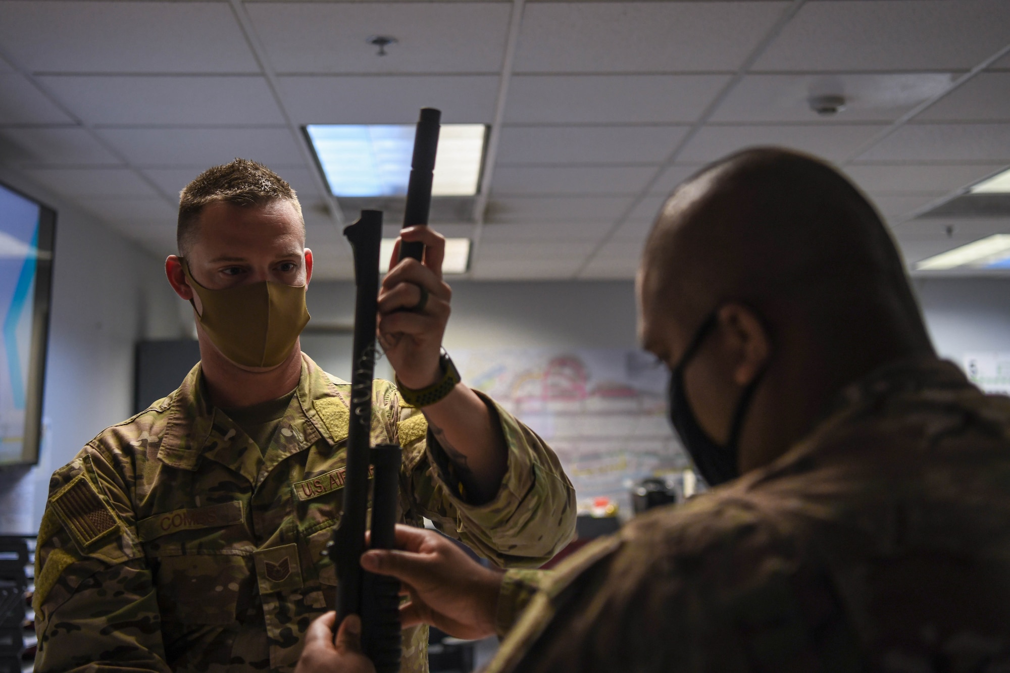 Airfield Management perform their duties on and off the airfield.