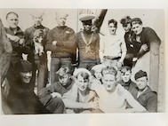 A photo of some of the enlisted crew of USCGC Gresham, circa 1922.