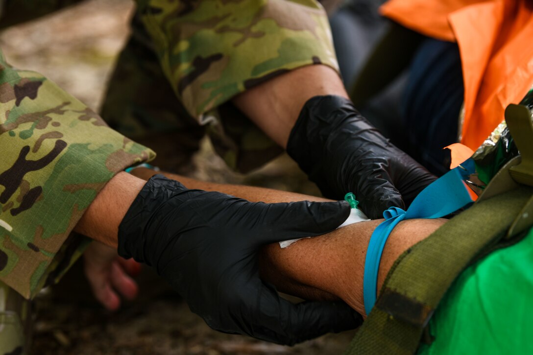 Photo of Airmen participating in exercise Ready Eagle