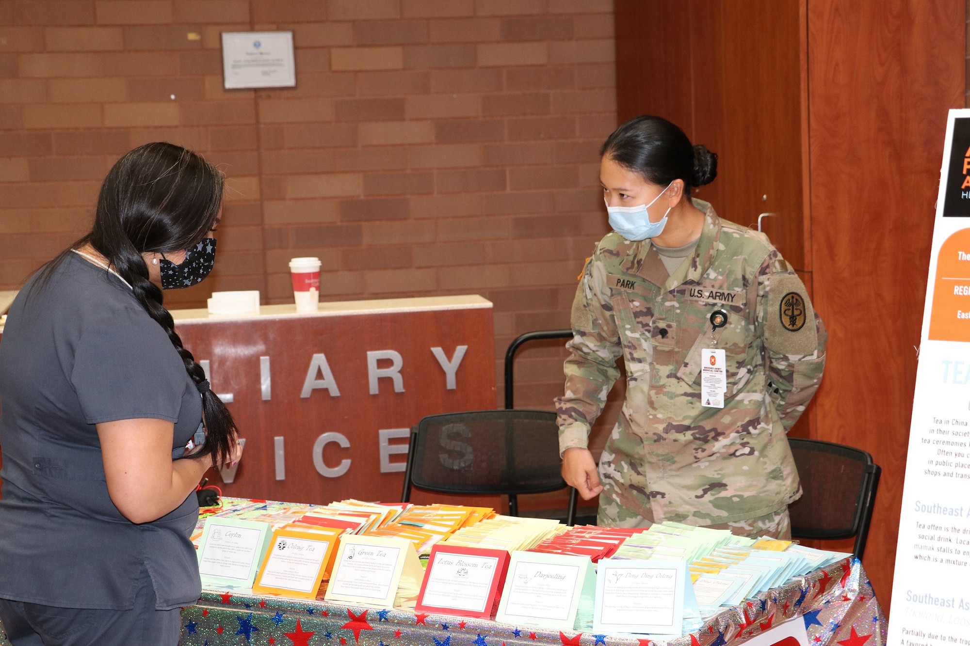 Asian American and Pacific Islander Observance in the medical mall, May 27, 2021.