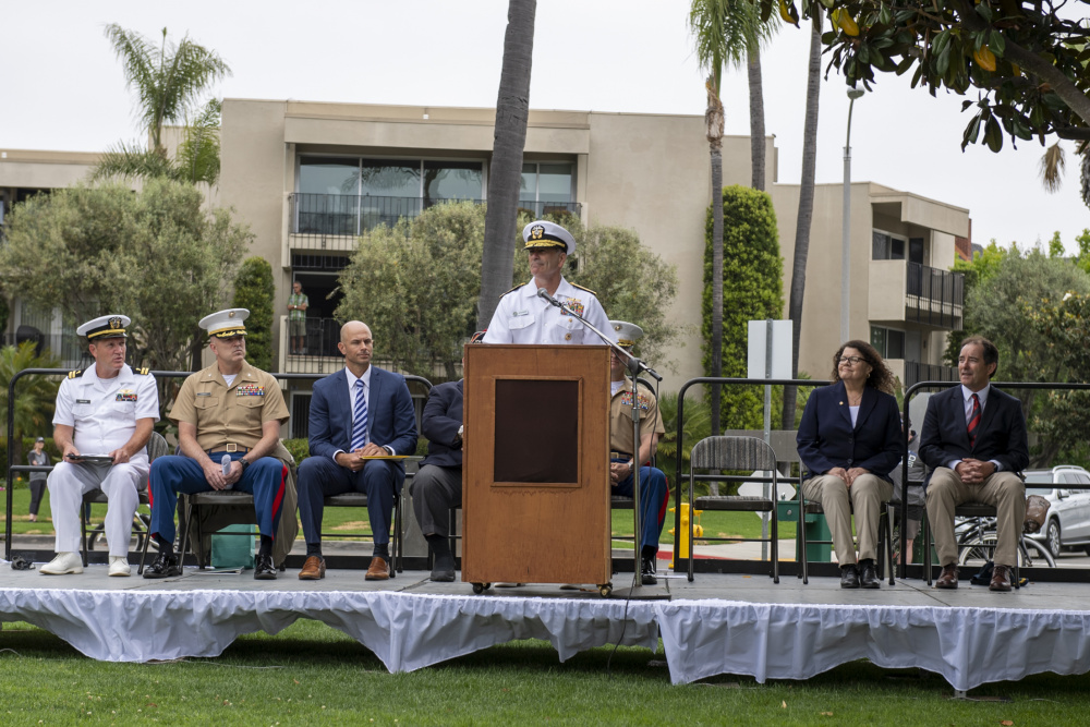 Vice Adm. Kitchener Speaks at 2021 Coronado Memorial Day Celebration