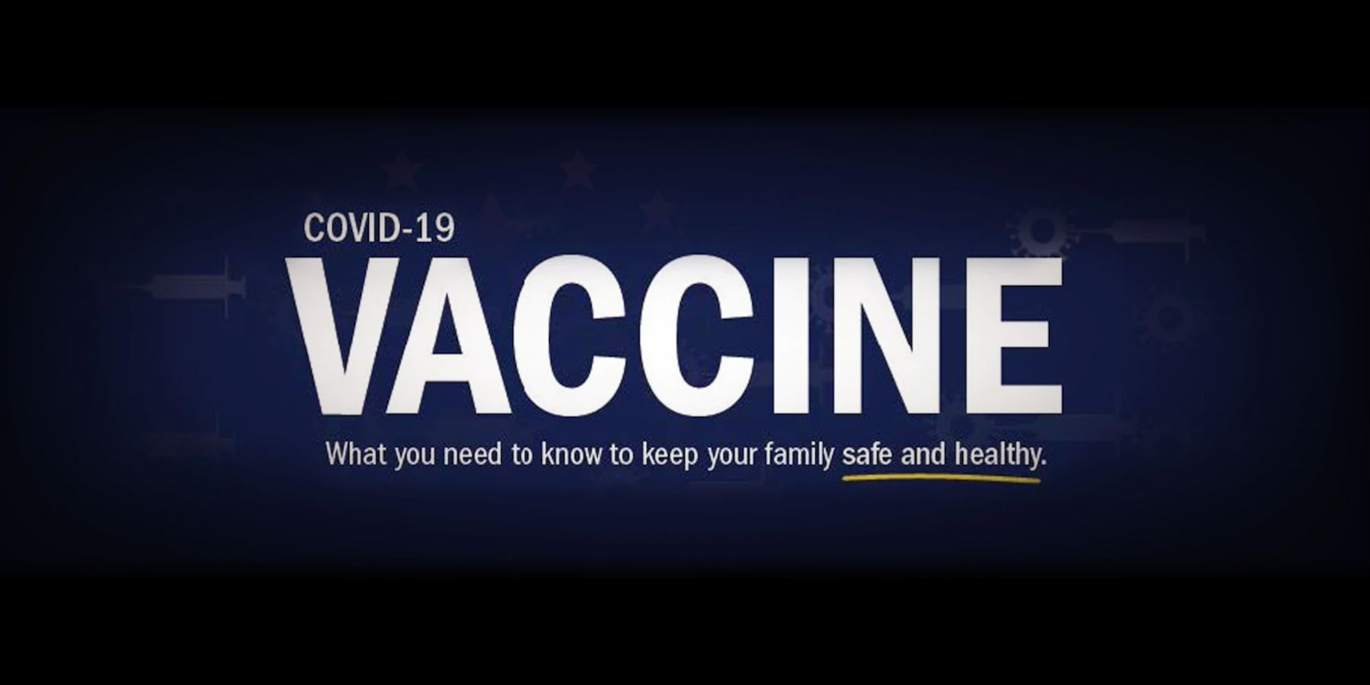 COVID-19 Vaccine Banner