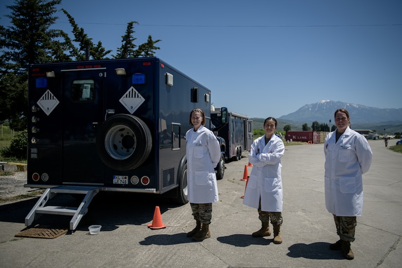 773rd Civil Support Team administers mobile COVID testing during DEFENDER-21
