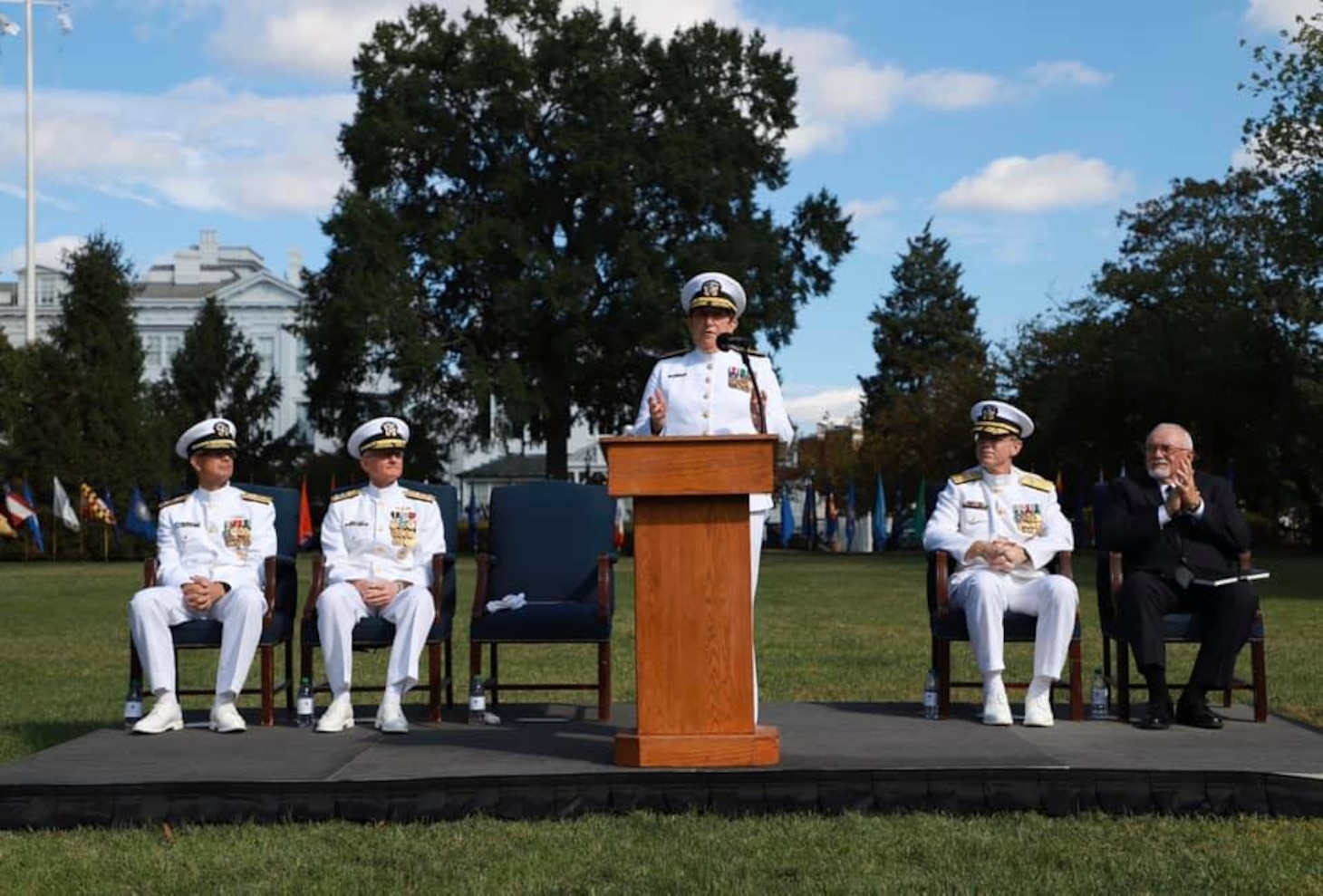 Navy Reserve Law Program Holds Change of Office