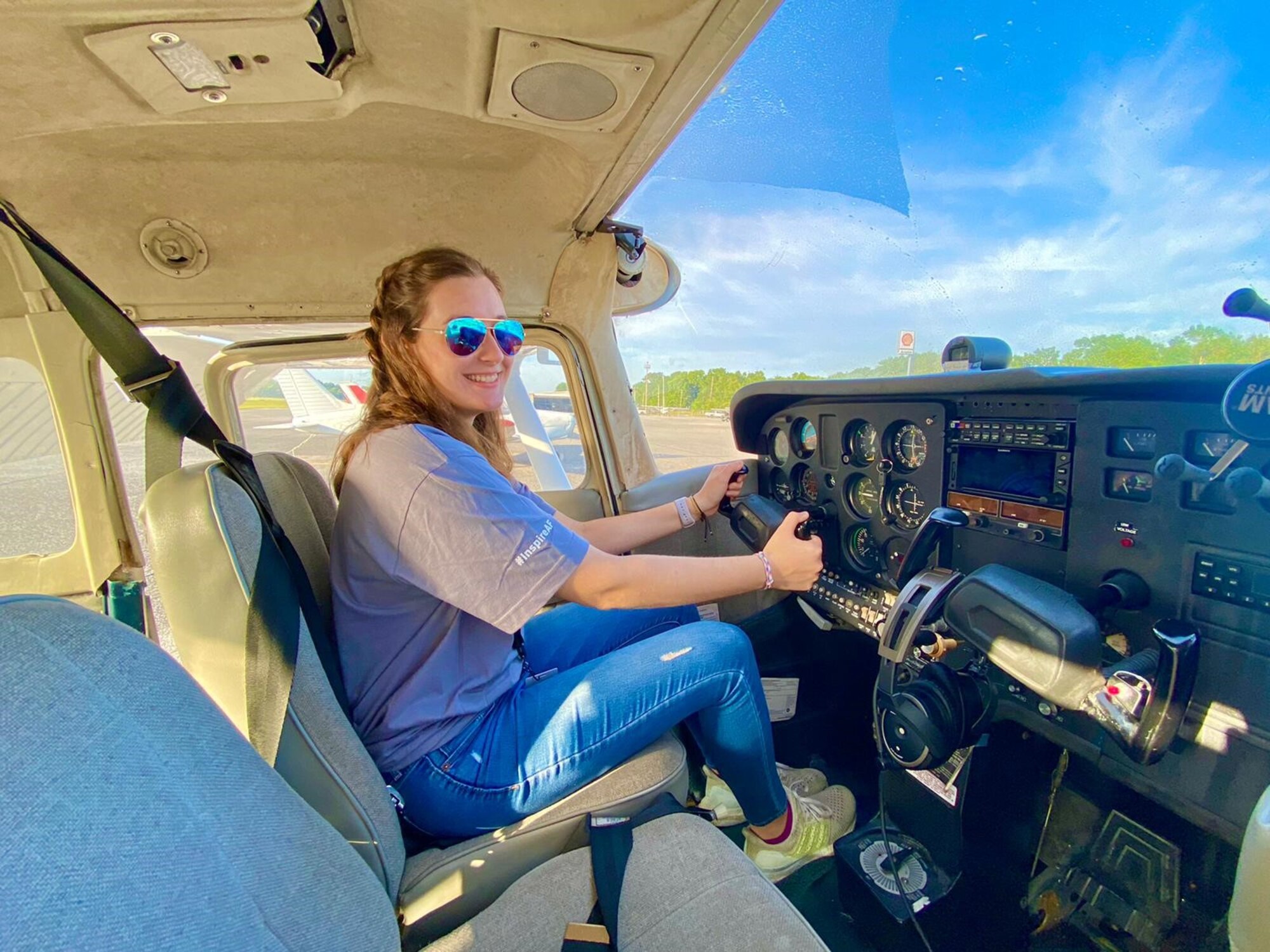 Air Force Force Recruiting Service  Detachment 1 hosts AIM HIGH Flight Academy.