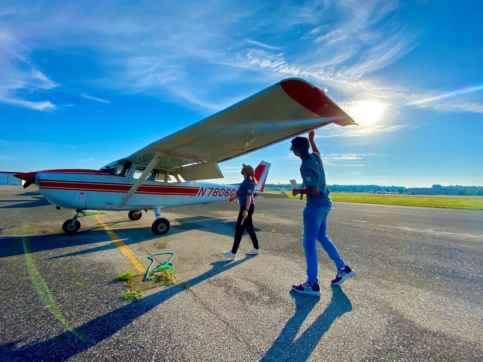 Air Force Force Recruiting Service  Detachment 1 hosts AIM HIGH Flight Academy.