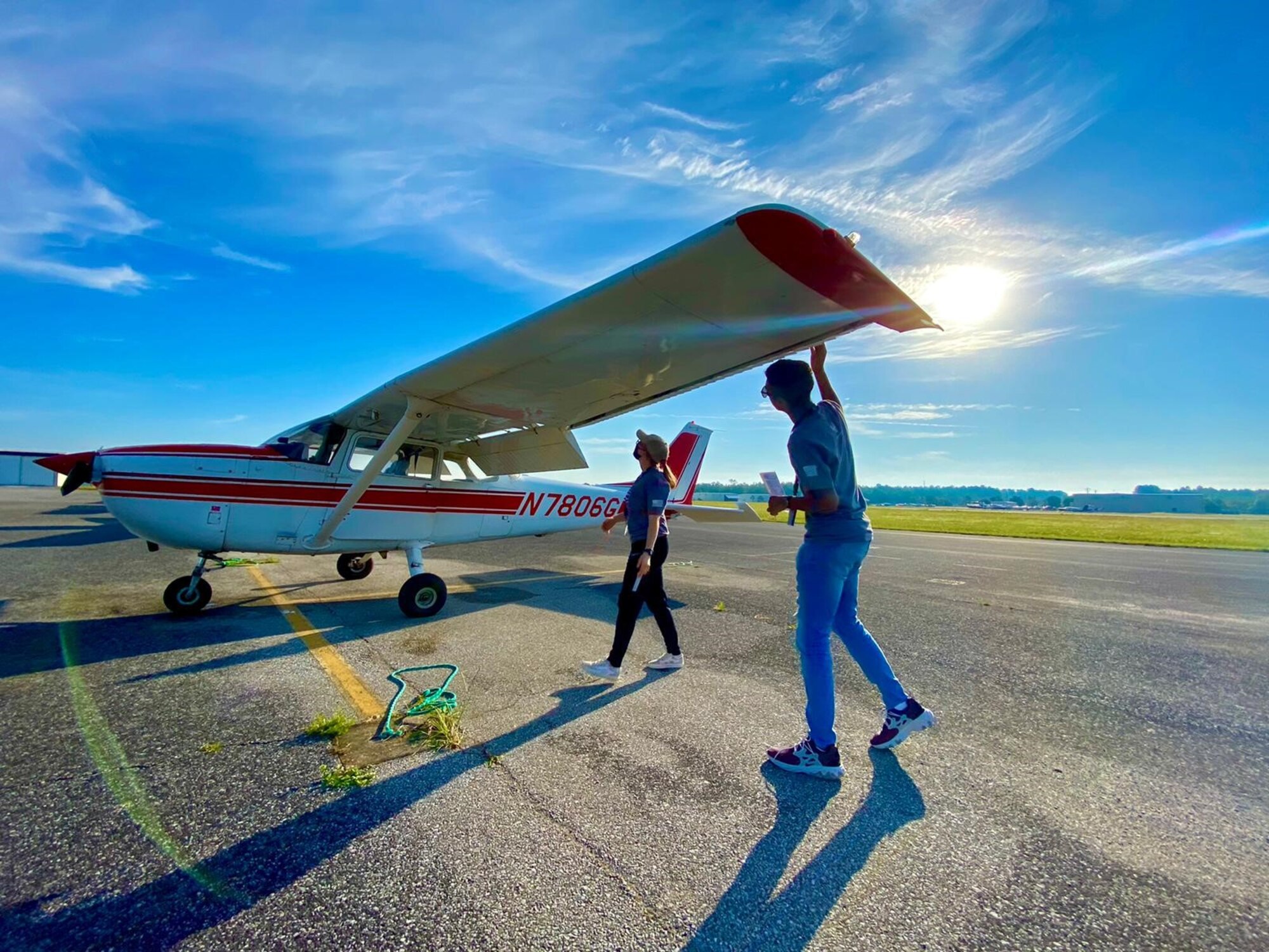 Air Force Force Recruiting Service  Detachment 1 hosts AIM HIGH Flight Academy.