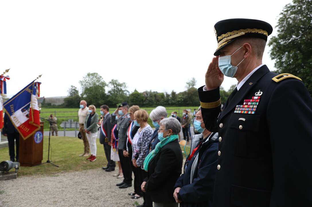 First Ceremony to Commemorate D-Day 77