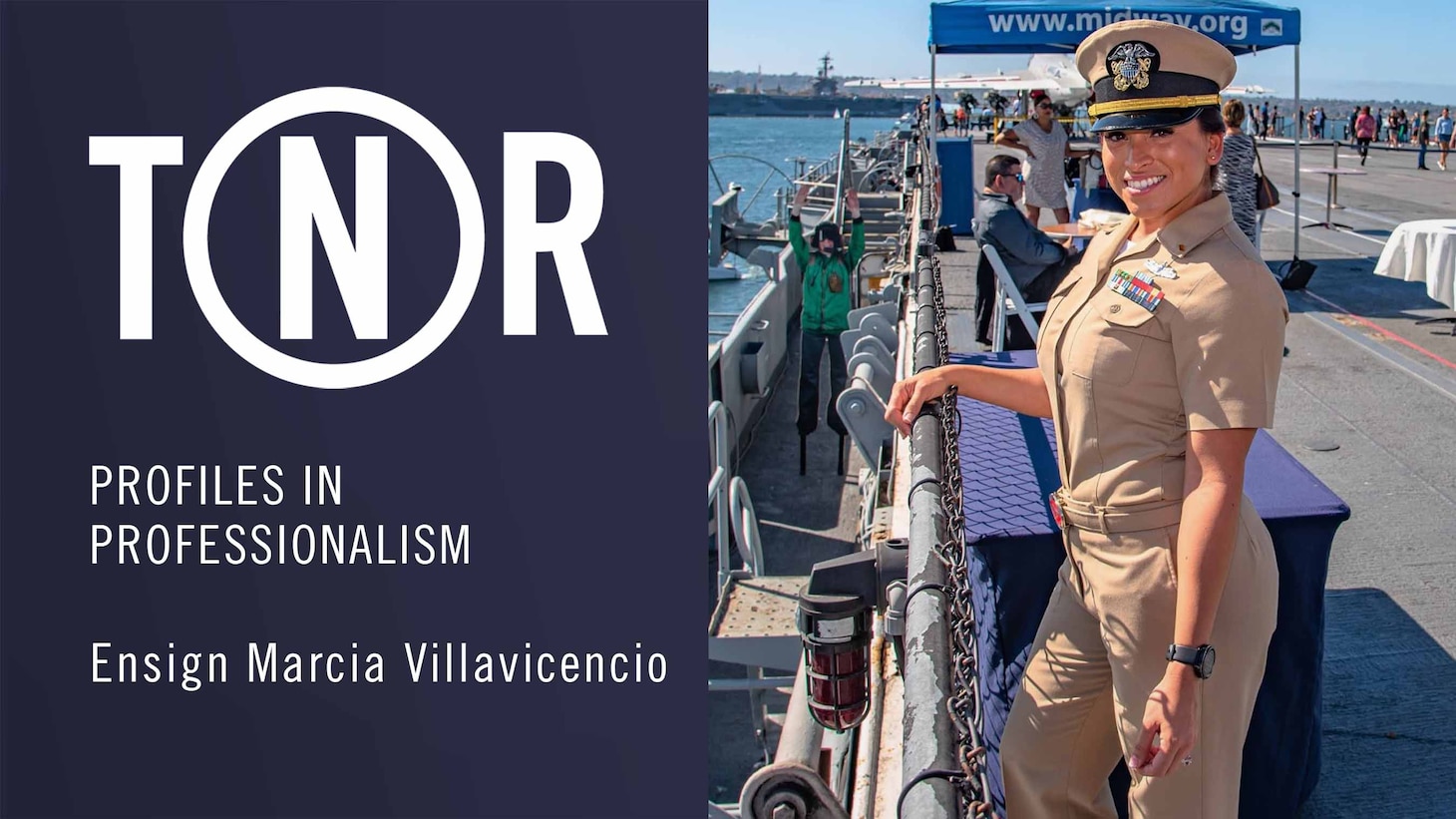 Today, Ensign Villavicencio is still moving forward, setting and achieving goals with a tenacious spirit that has propelled her on a journey from E-1 to O-1, undesignated seaman to Navy role model, and from fitness fanatic to small business owner — and she’s just getting started.