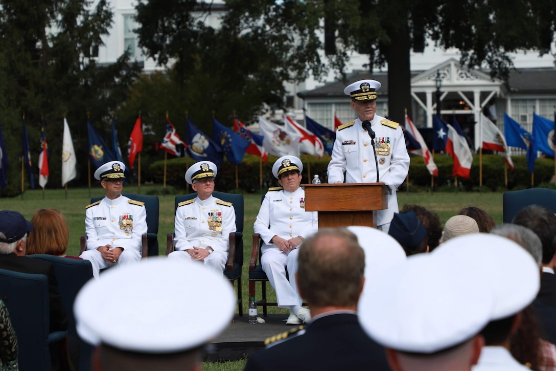 Navy Reserve Law Program Holds Change of Office