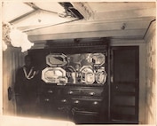 A photo of the wardroom of the Revenue Cutter Seminole, 1913.