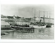 A photo of Revenue Cutter Manning at Kodiak, Alaska, 1912