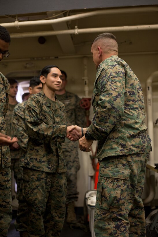 The Makin Island Amphibious Ready Group and the 15th Marine Expeditionary Unit are conducting operations in the U.S. 3rd Fleet area of responsibility. (U.S. Marine Corps photo by Lance Cpl. Brendan Mullin)