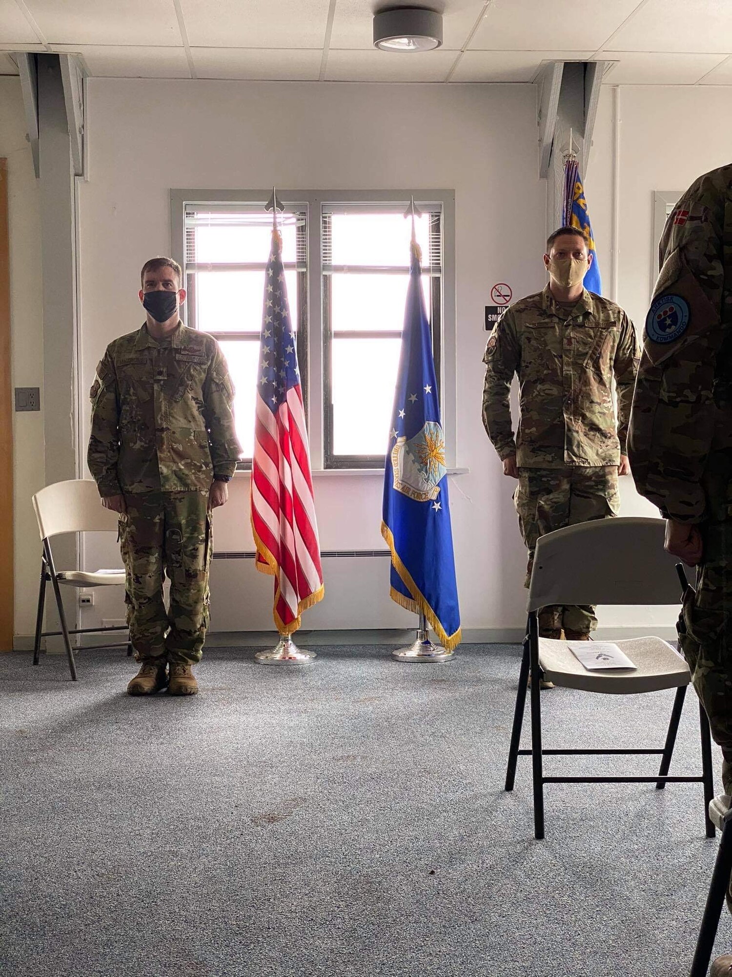 Graphic for change of command