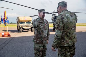 1-228th Aviation Regiment welcomes new commander, recalls record year of hurricane relief efforts
