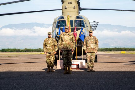 1-228th Aviation Regiment welcomes new commander, recalls record year of hurricane relief efforts