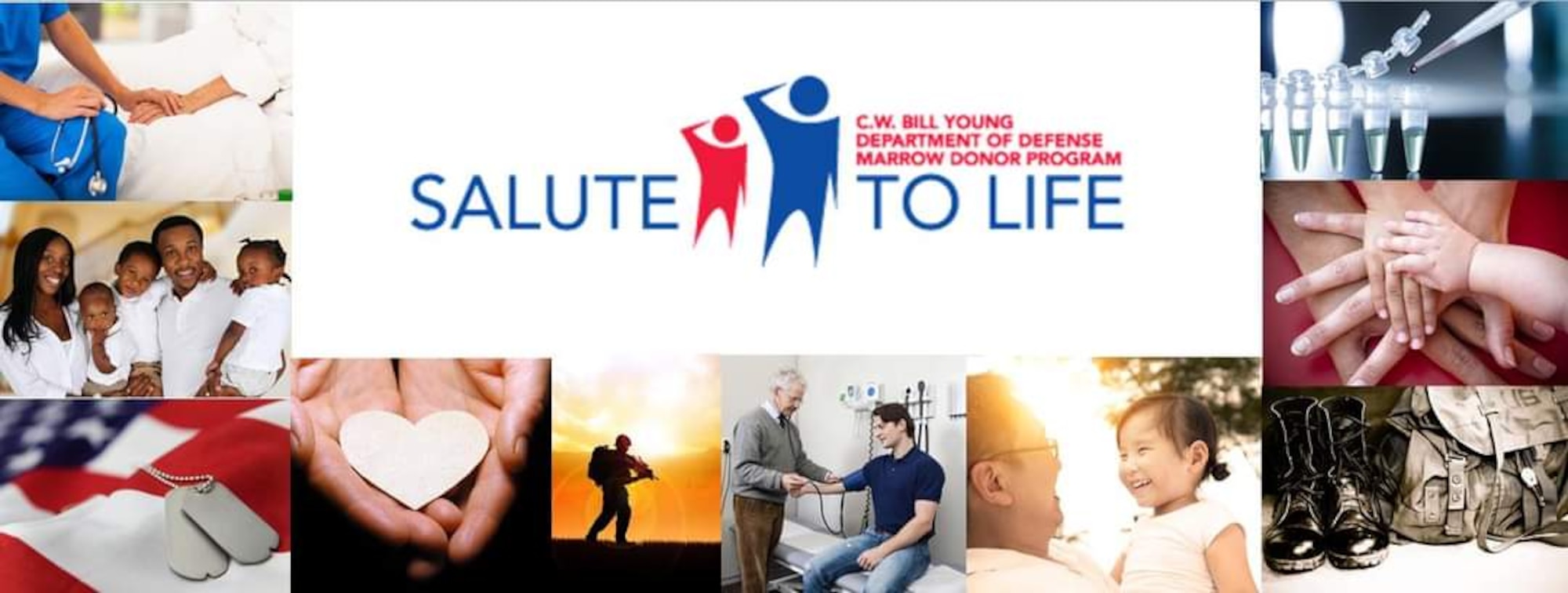 The C.W. Bill Young Department of Defense Marrow Donor Recruitment and Research Program, also known as Salute to Life, works with military personnel, their dependents, DoD civilian employees, Reservists, Coast Guard and National Guard members to facilitate marrow and stem cell donations. (Salute to Life Organization)
