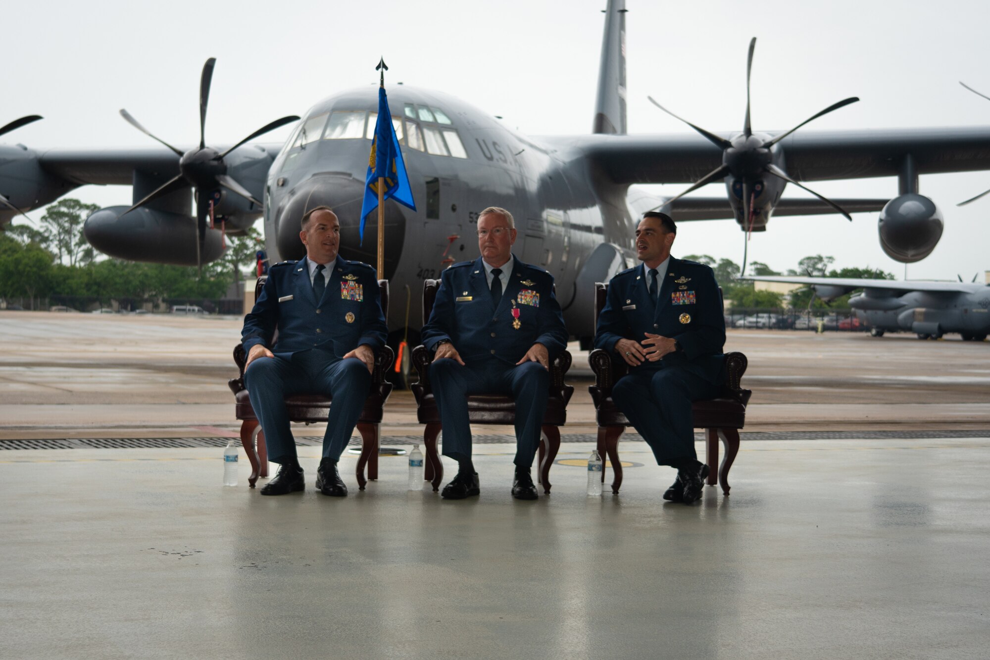 Col. Stuart M. Rubio assumed command of the 403rd Wing at Keesler Air Force Base, Mississippi, June 5, 2021. He will lead 1,900 Reserve Citizen Airmen and civilian professionals who train, equip, and employ airlift forces in support of the nation’s interests. This includes the only weather reconnaissance mission in the Department of Defense in addition to tactical airlift and airdrop, aeromedical evacuation and agile combat support. (U.S. Air Force photo by Staff. Sgt. Shelton Sherrill)