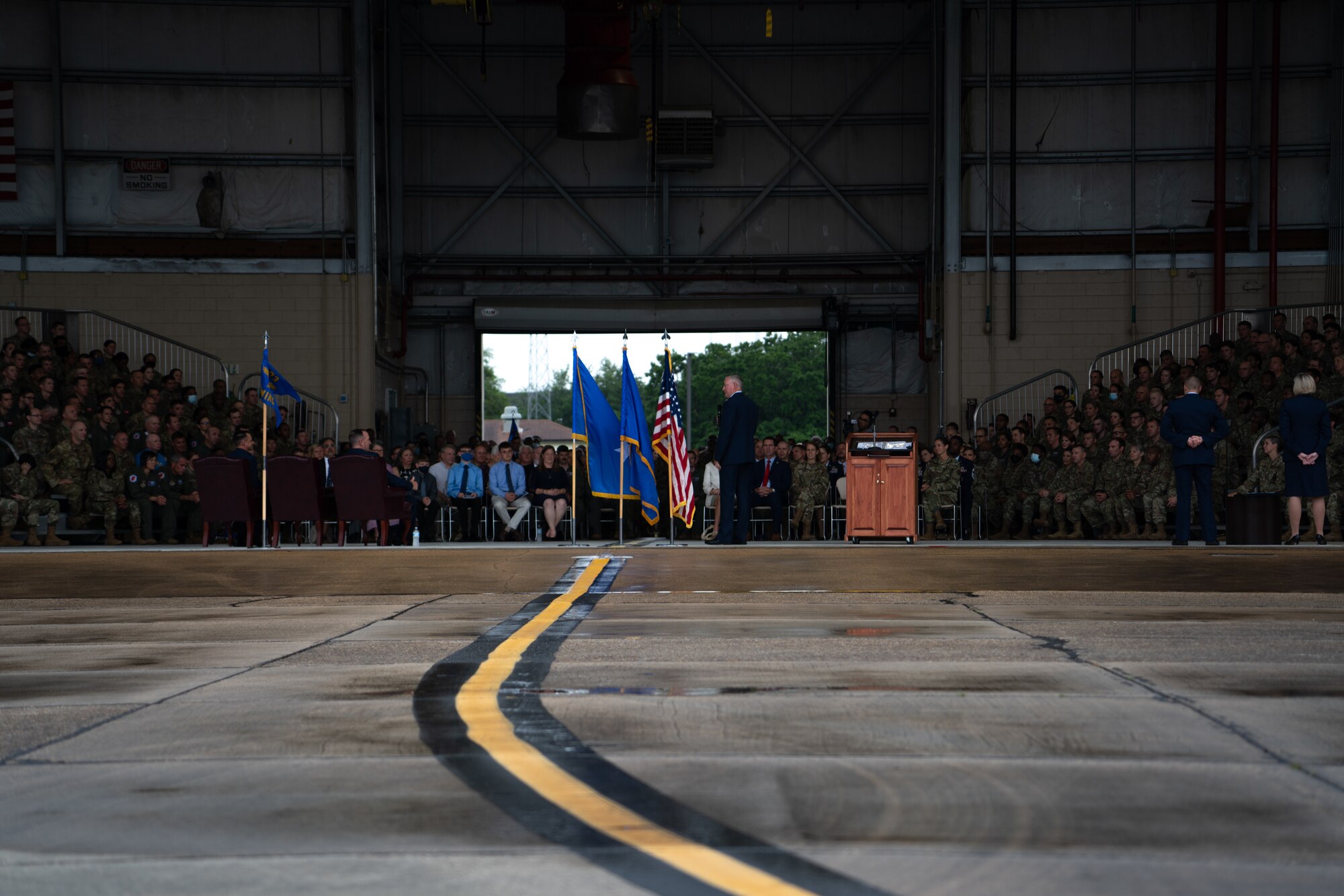 Col. Stuart M. Rubio assumed command of the 403rd Wing at Keesler Air Force Base, Mississippi, June 5, 2021. He will lead 1,900 Reserve Citizen Airmen and civilian professionals who train, equip, and employ airlift forces in support of the nation’s interests. This includes the only weather reconnaissance mission in the Department of Defense in addition to tactical airlift and airdrop, aeromedical evacuation and agile combat support. (U.S. Air Force photo by Staff Sgt. Shelton Sherrill)
