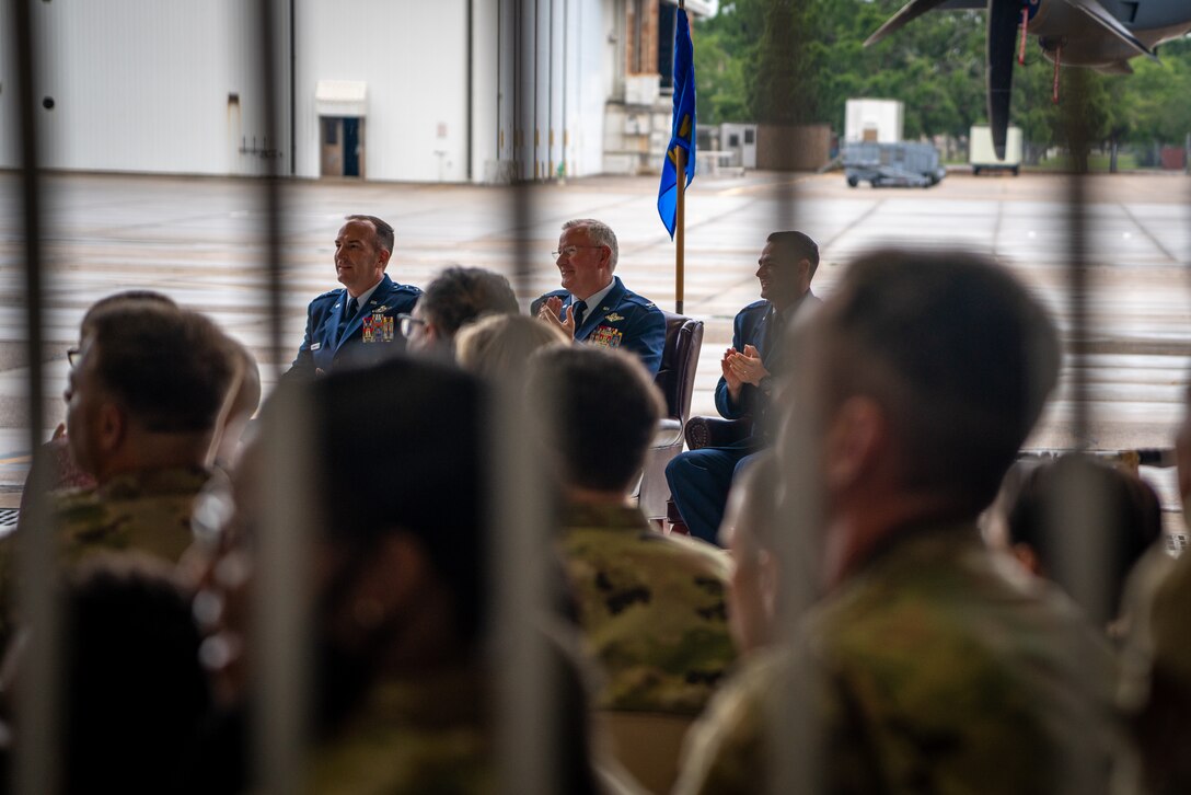Col. Stuart M. Rubio assumed command of the 403rd Wing at Keesler Air Force Base, Mississippi, June 5, 2021. He will lead 1,900 Reserve Citizen Airmen and civilian professionals who train, equip, and employ airlift forces in support of the nation’s interests. This includes the only weather reconnaissance mission in the Department of Defense in addition to tactical airlift and airdrop, aeromedical evacuation and agile combat support. (U.S. Air Force photo by Staff. Sgt. Shelton Sherrill)