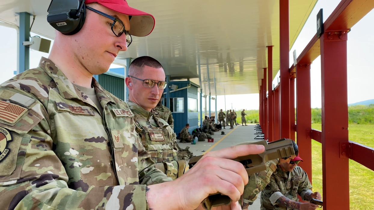 166th Security Forces Weapons Training