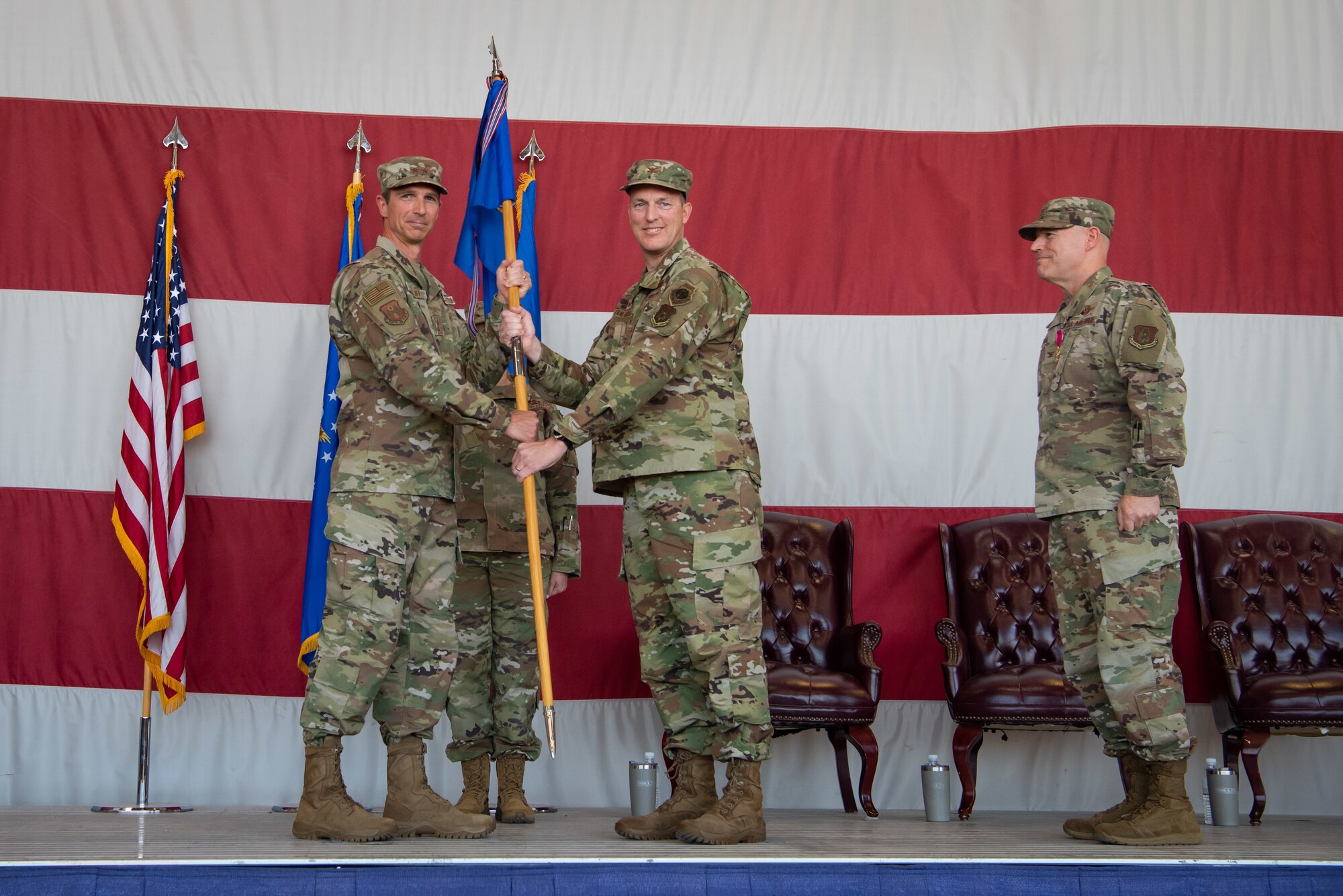 Friends, family, community members, members of the Archer-Ragsdale Arizona Chapter of Tuskegee Airmen, and men and women of the 944th and 56th Fighter Wings attended the morning ceremony, presided over by Maj. Gen. Bryan Radliff, 10th Air Force commander.