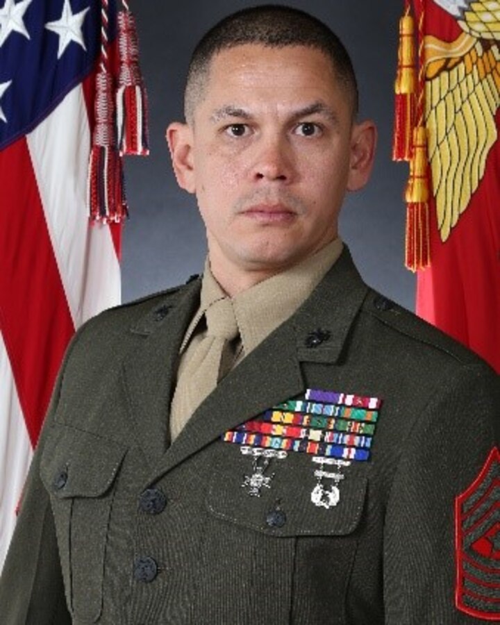 SgtMaj Hernandez Command Board Photo