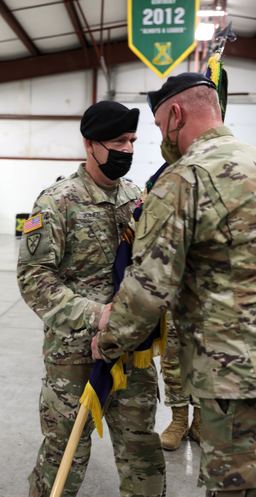 Lt. Col. Allen Joiner assumes command