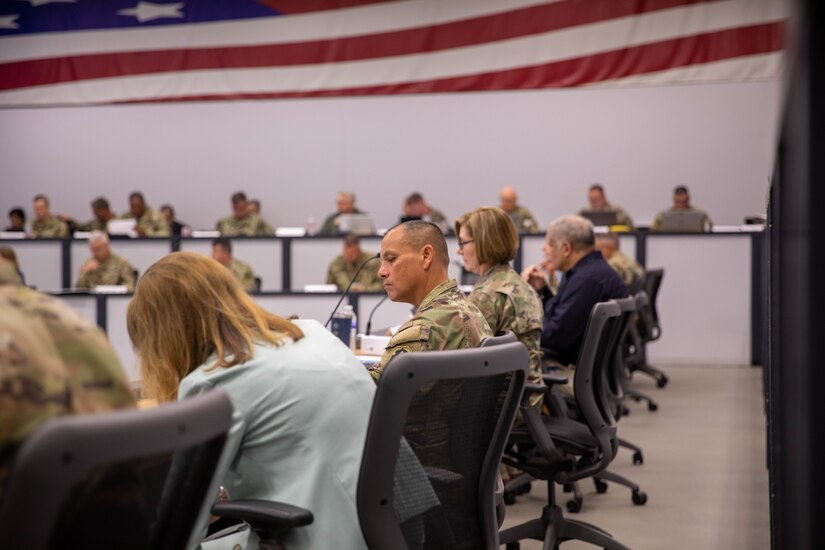 ARNORTH, the Army service component command of U.S. Northern Command, hosted military and civilian leaders at the ROC drill at Joint Base San Antonio-Fort Sam Houston, Texas on Thursday, June 3, 2021.