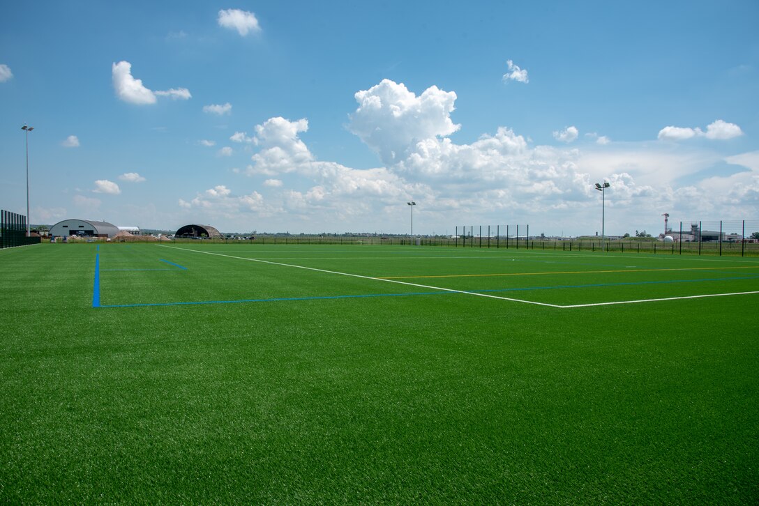 The new multi-purpose sports turf field located at Clay North.