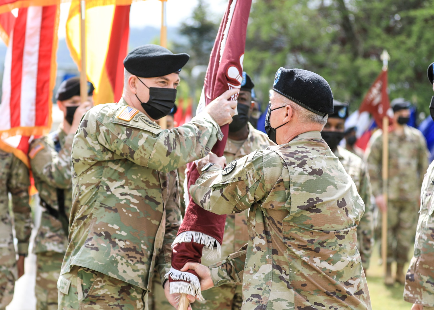 LRMC welcomes new commander